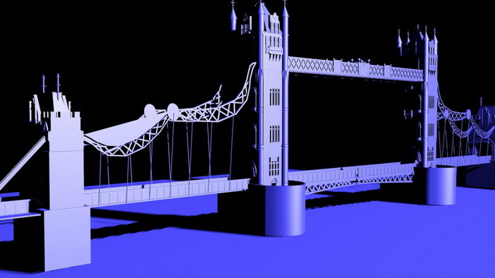 London Bridge 3d model download — 3D model download