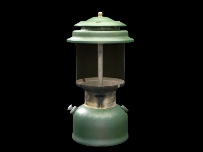Industrial Oil Lamp 3d model download — 3D model download
