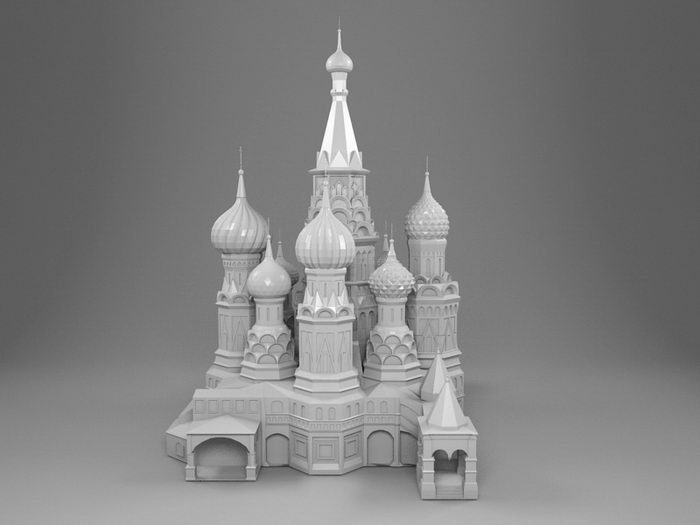 Cathedral Architecture 3d model download — 3D model download