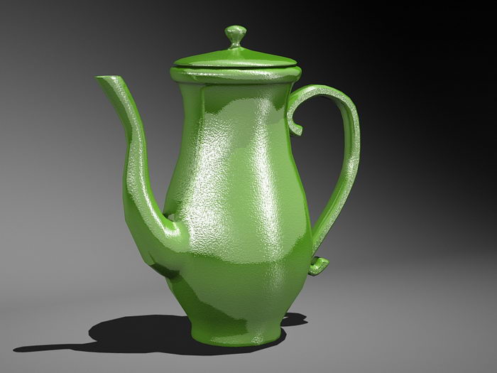 Vintage Teapot 3d model download — 3D model download