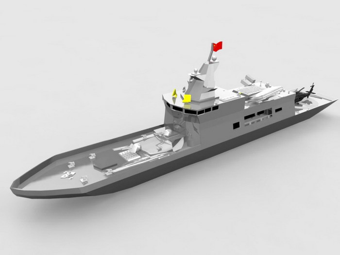Navy Battleship 3d model download — 3D model download