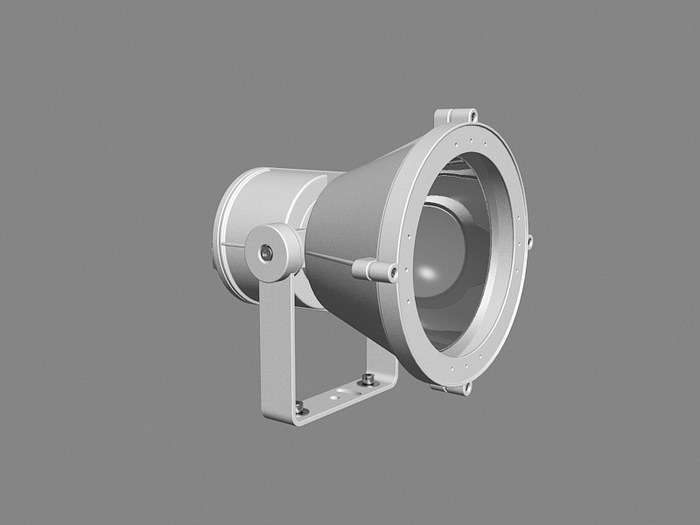 Halogen Spotlight Fixture 3d model download — 3D model download