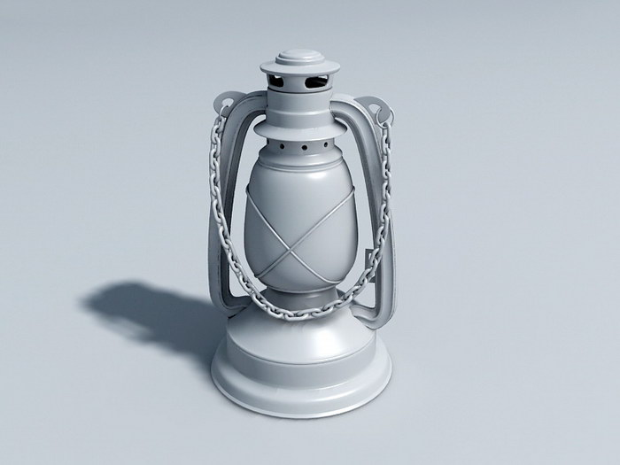 Antique Lantern 3d model download — 3D model download