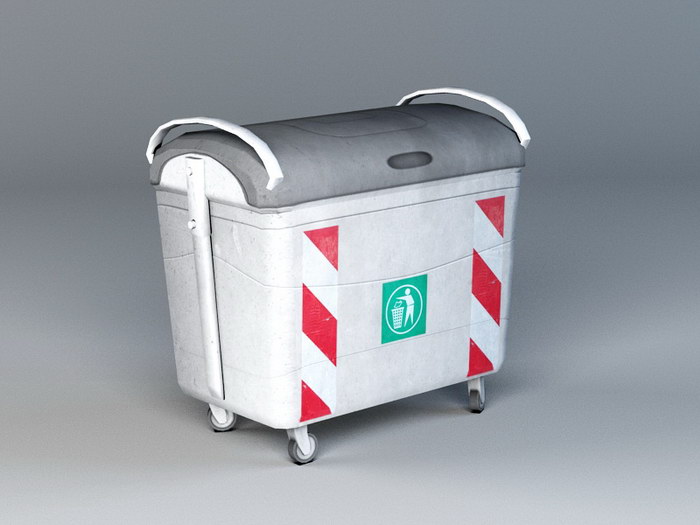 Garbage Container 3d model download — 3D model download