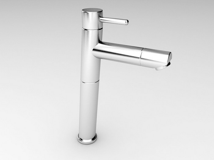 Bathroom Basin Tap 3d model download — 3D model download