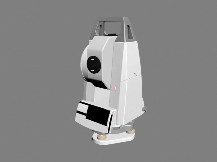 Electronic Total Station 3d model download — 3D model download