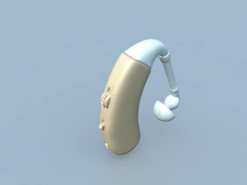 Hearing Aid 3d model download — 3D model download