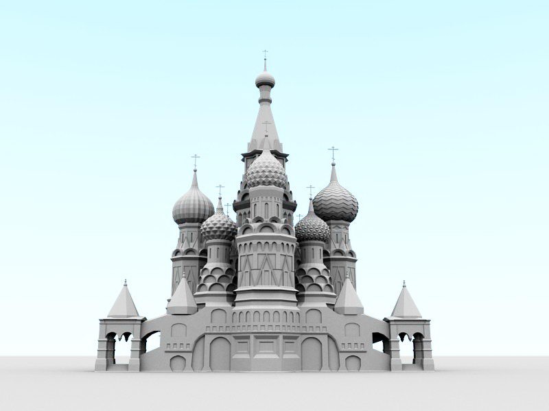 Saint Basil's Cathedral 3d model download — 3D model download