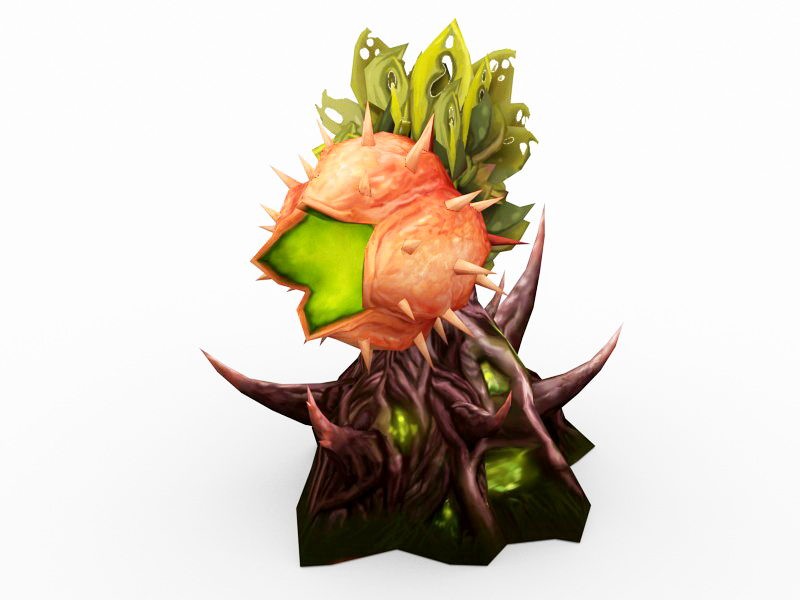Giant Man-Eating Plant 3d model download — 3D model download