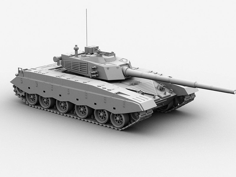 Type 96 Tank 3d model download — 3D model download