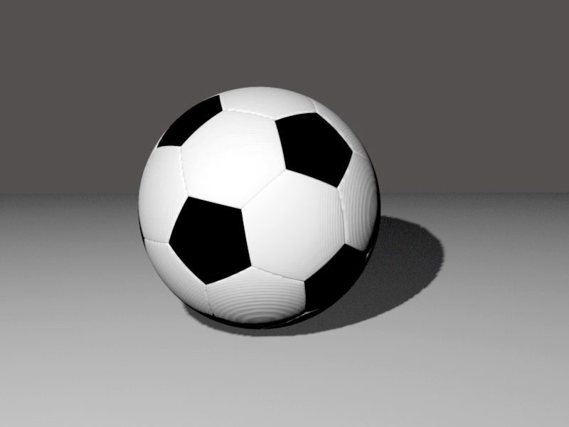 Association Football 3d model download — 3D model download