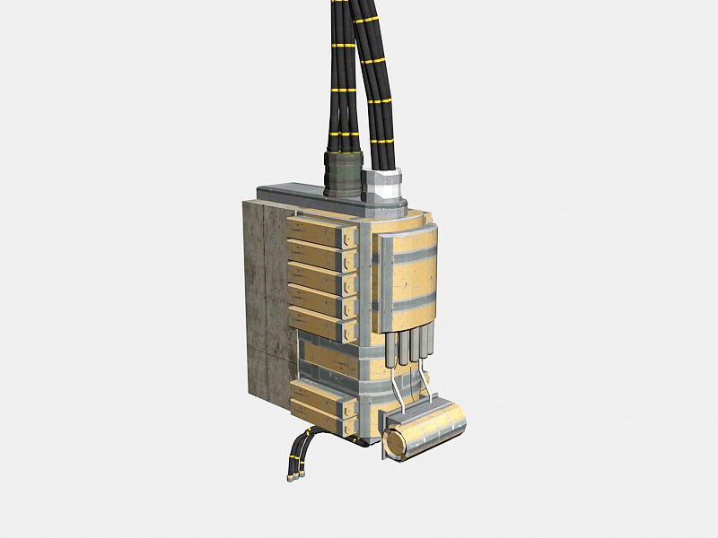 Electrical Shut Off Switch 3d model download — 3D model download