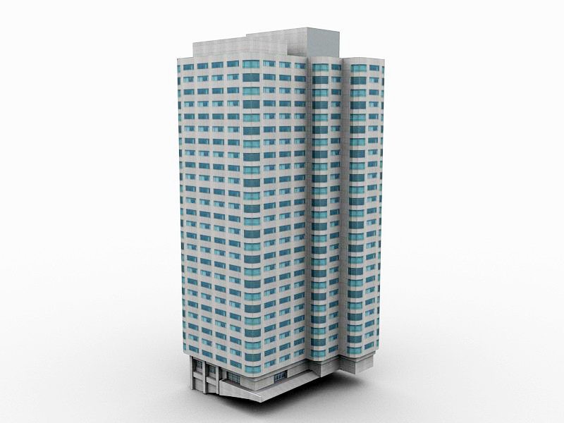 Business Office Building 3d model download — 3D model download