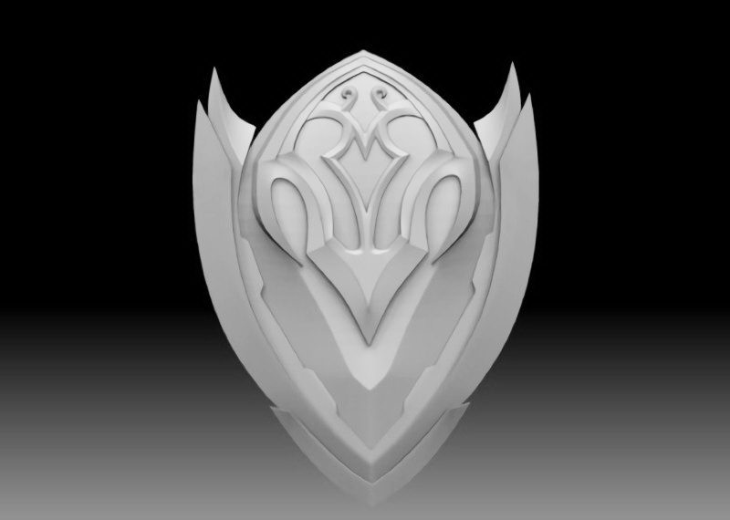 Armor Shield 3d model download — 3D model download
