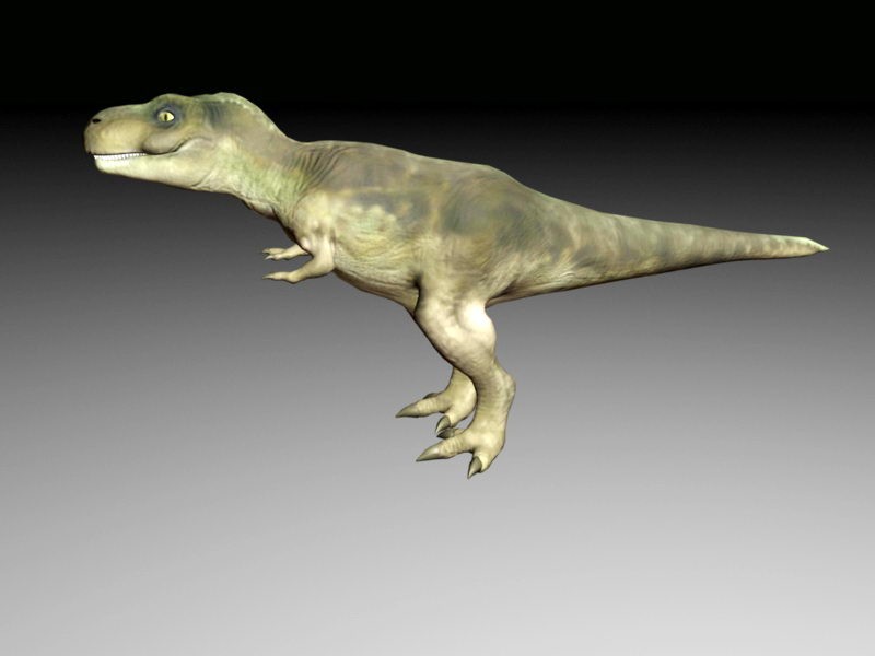 Tyrannosaurus Rex Rig 3d model download — 3D model download