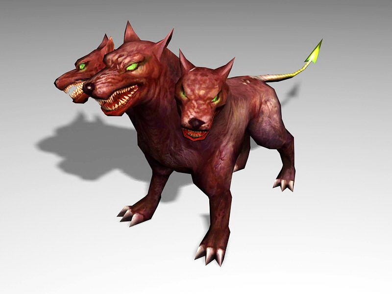 Cerberus Legendary Creature 3d model download — 3D model download