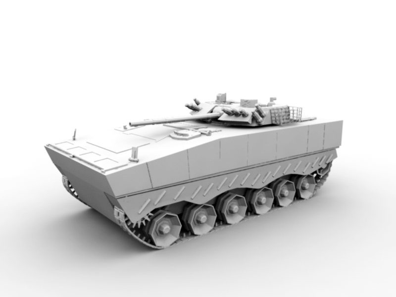ZBD-04A Infantry Fighting Vehicle 3d model download — 3D model download