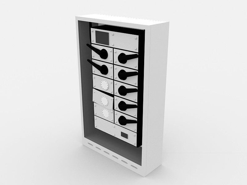 Circuit Breaker 3d model download — 3D model download