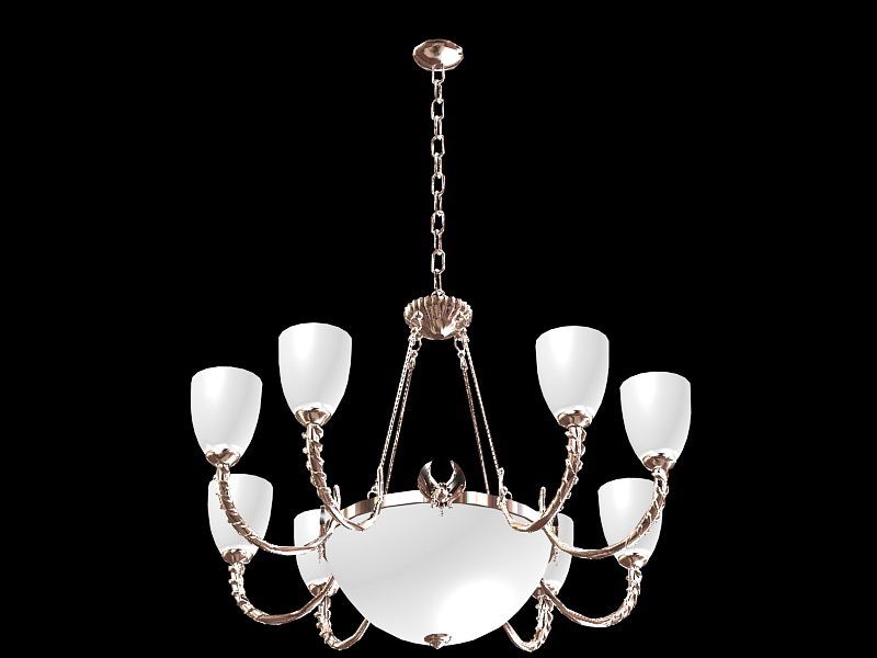 Home Depot Chandelier Light Fixtures 3d model download — 3D model download