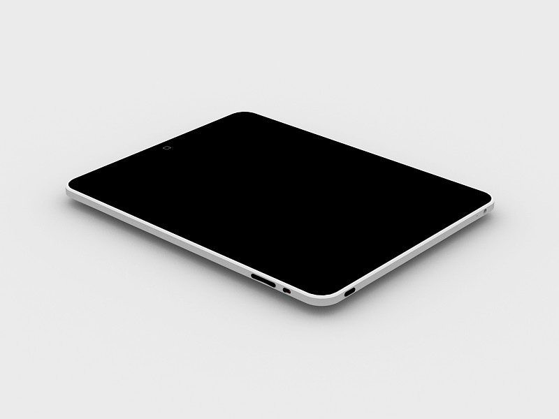 Apple iPad Tablet 3d model download — 3D model download