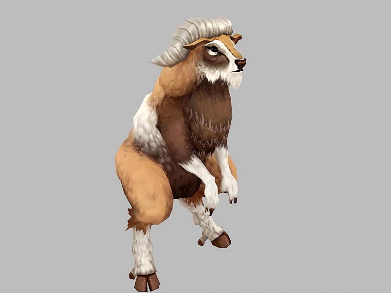 Goat Monster 3d model download — 3D model download