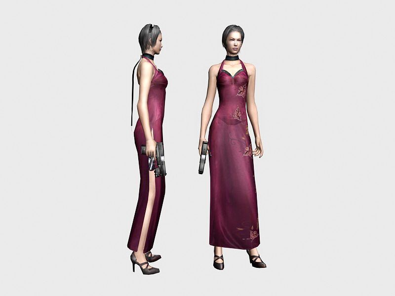 Resident Evil Ada Wong 3d model download — 3D model download