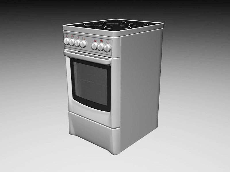 Cooking Gas Stove 3d model download — 3D model download