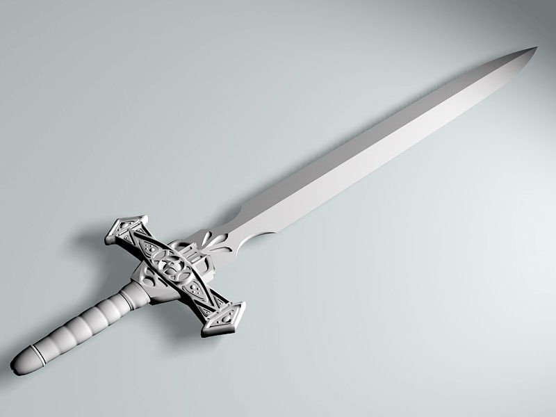 Dark Knight Sword 3d model download — 3D model download