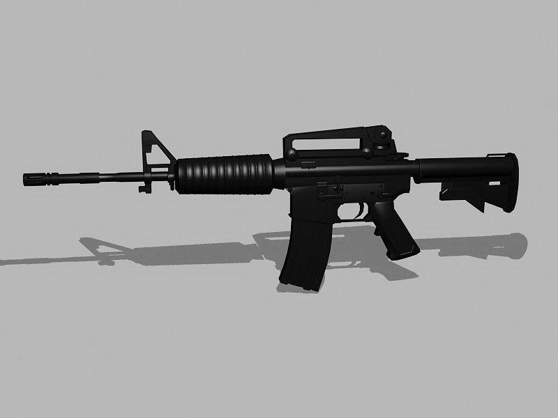 M4A1 Carbine 3d model download — 3D model download