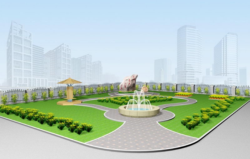 Garden Pavilion 3d model download — 3D model download