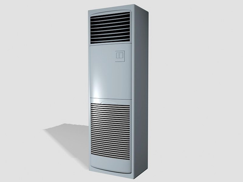 Tower Air Conditioner 3d model download — 3D model download