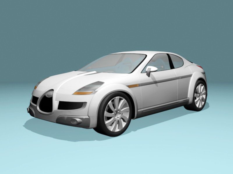 Subaru B11S 3d model download — 3D model download