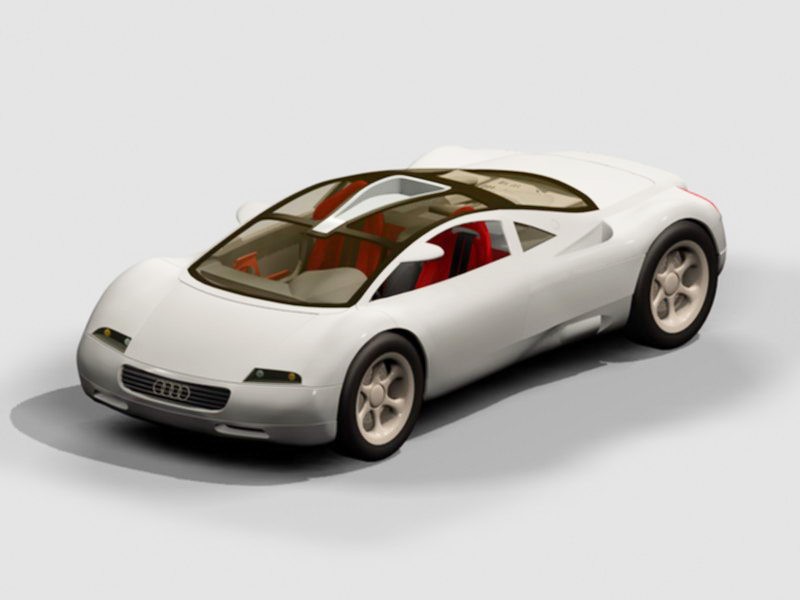 Audi Quattro Concept 3d model download — 3D model download