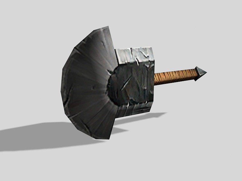 Orc Axe 3d model download — 3D model download