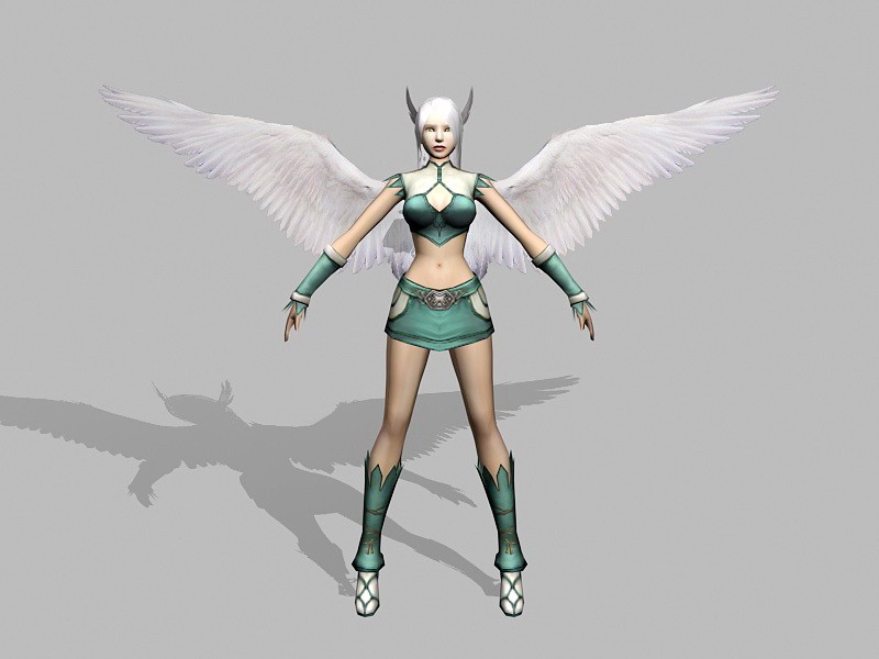 Angel Warrior Character 3d model download — 3D model download