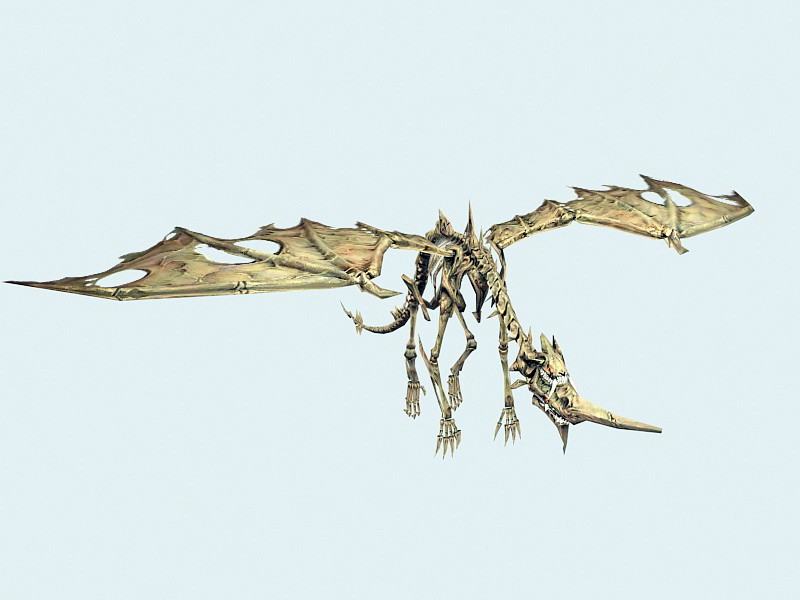 Bone Drake 3d model download — 3D model download
