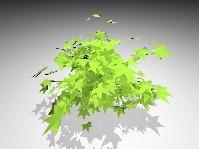 Ivy Bush plant 3d model download — 3D model download