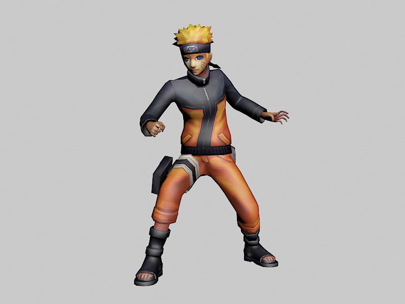 Naruto Uzumaki 3d model download — 3D model download