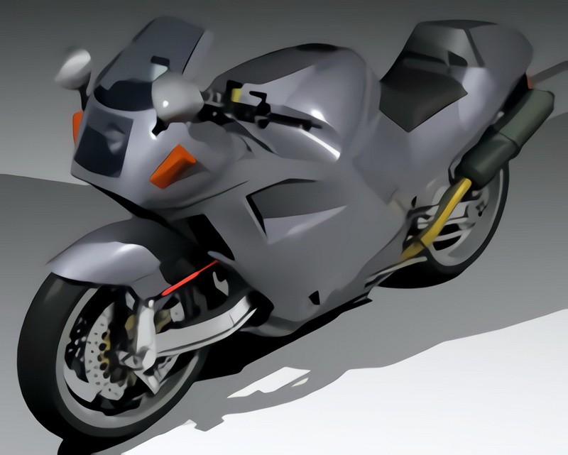 Bimota DB8 Sport Bike 3d model download — 3D model download