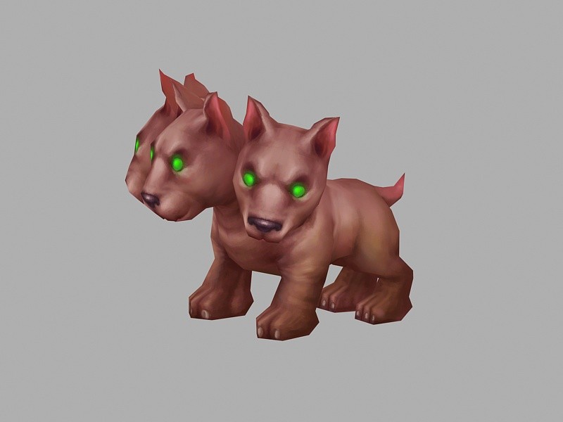 Cerberus Puppy 3d model download — 3D model download