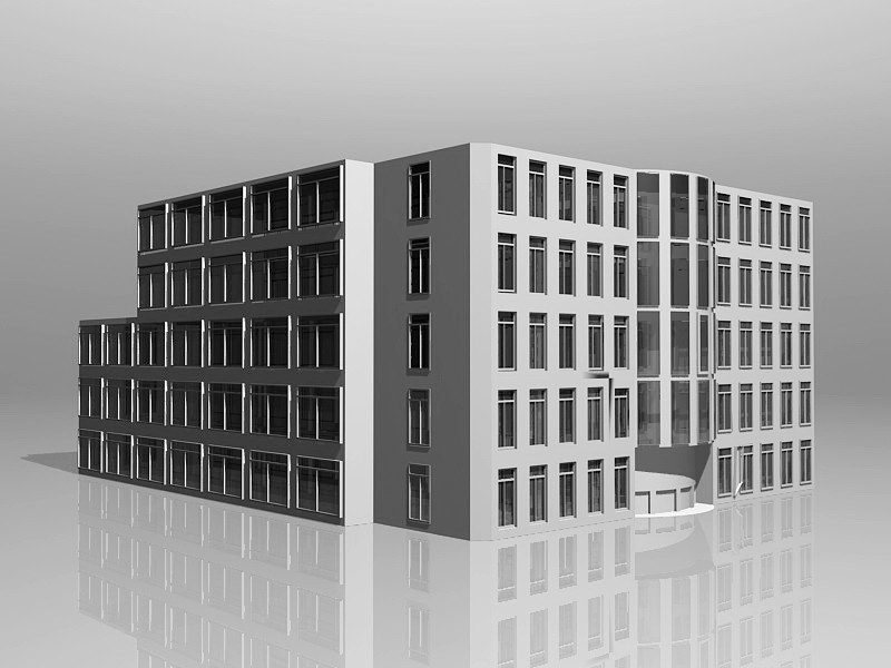 University Library Building 3d model download — 3D model download