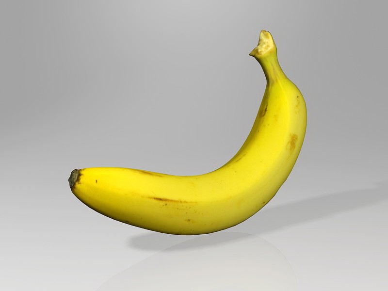 Cavendish Banana 3d model download — 3D model download