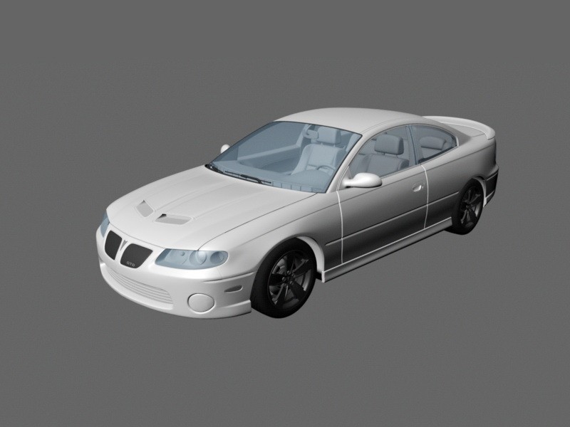 2006 Pontiac GTO 3d model download — 3D model download
