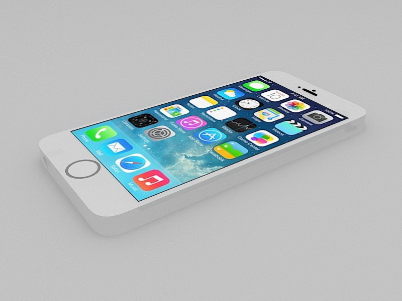 Apple iPhone 5S 3d model download — 3D model download