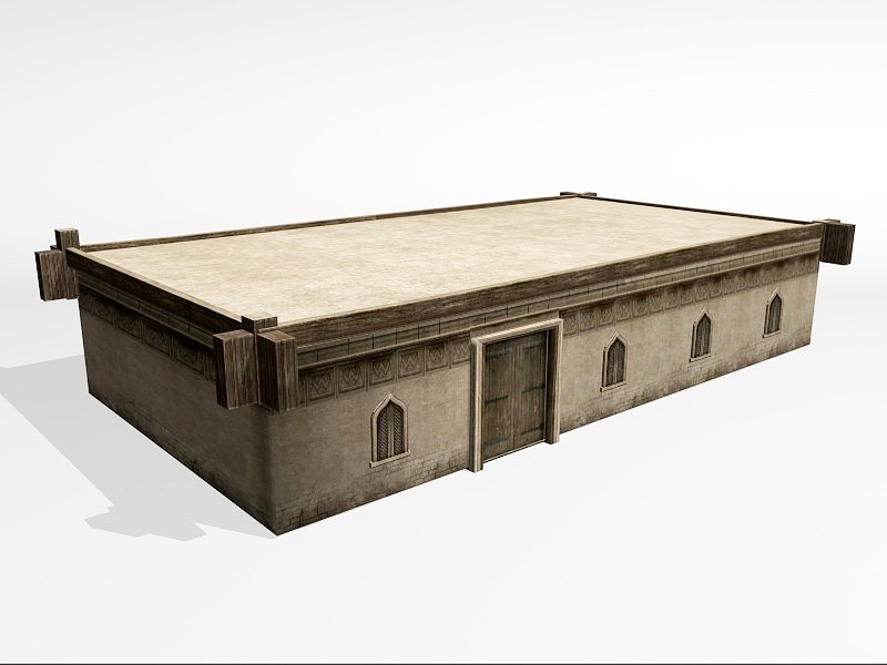 Old Arabian Home 3d model download — 3D model download