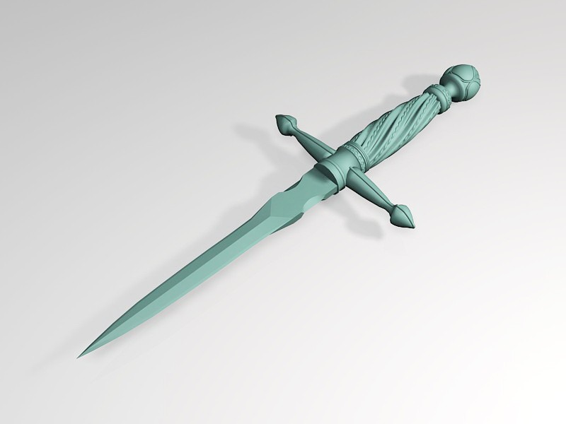 Ancient Dagger 3d model download — 3D model download
