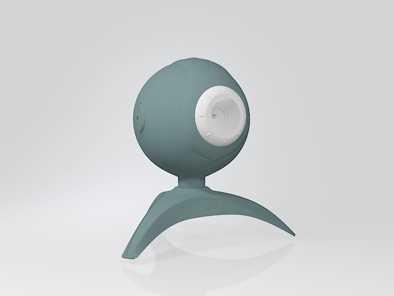 Desktop Computer Camera 3d model download — 3D model download