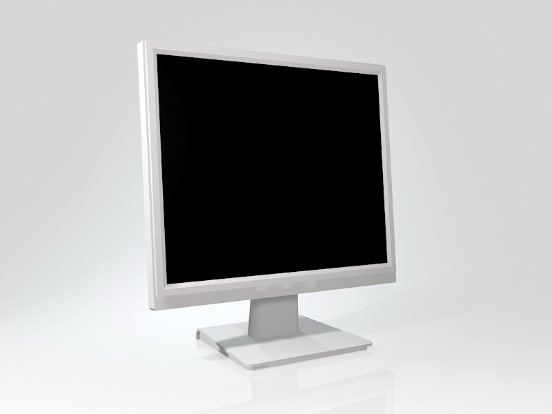 Acer AL1917 LCD Monitor 3d model download — 3D model download