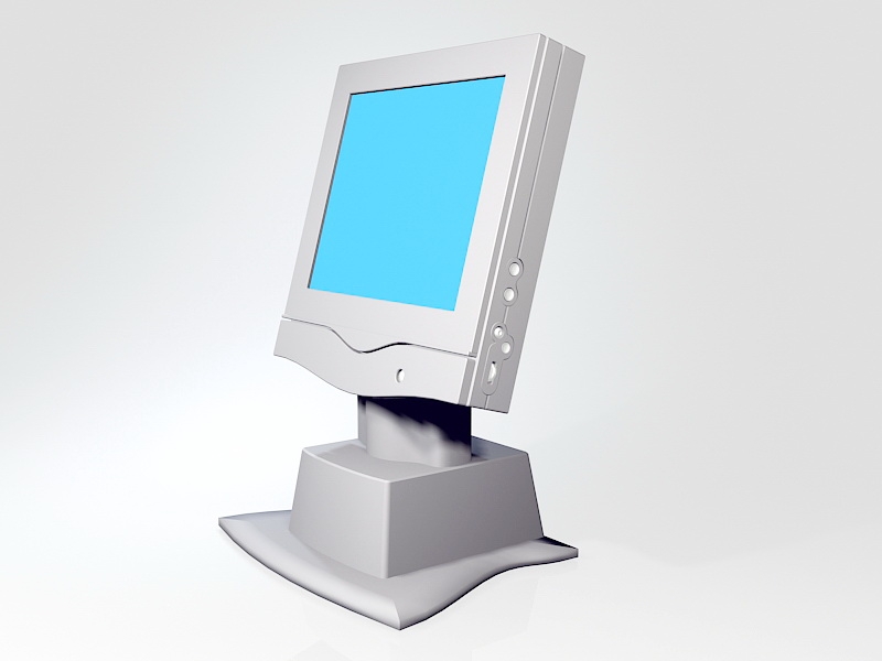 All-in-One Computer 3d model download — 3D model download