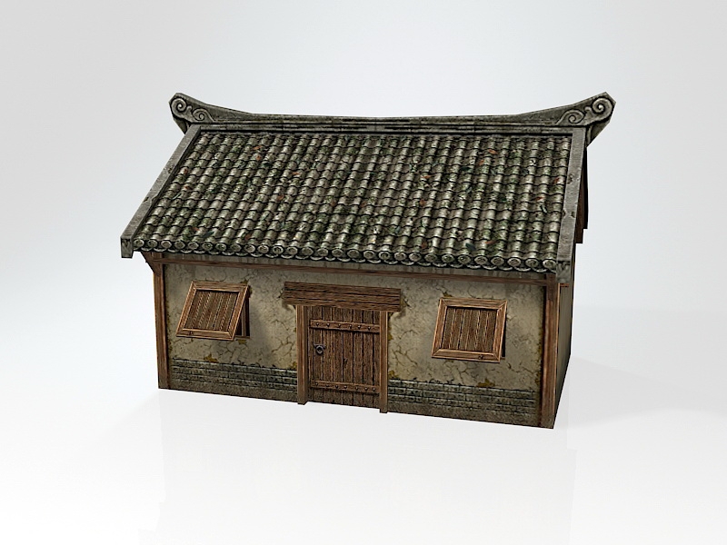 Ancient Chinese Dwelling 3d model download — 3D model download